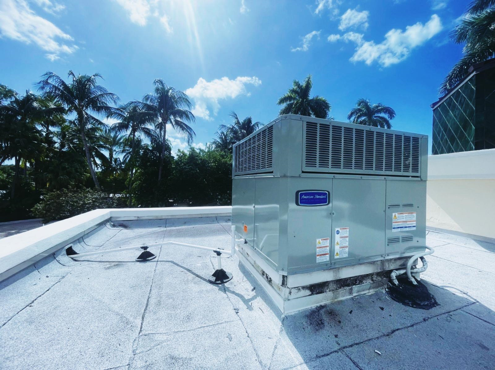 rooftop unit installation